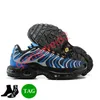 Tns Tn Plus pour Hommes Femmes Chaussures de Course Airs Coussin Université Bleu Oreo Triple Noir Blanc Coucher de Soleil Dégradé Hyper Jade Sports de Plein Air Baskets Designer Baskets