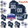 Sj Custom Penn State Nittany Lions College Football Jersey 9 Ta'Quan Roberson 9 Trace McSorley 99 Yetur Gross-Matos Youth Kids Stitch