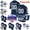 SJ Custom Penn State Nittany Lions College Football Jersey 9 Ta'quan Roberson 9 Trace McSorley 99 Yetur Gross-Matos Youth Kids Stitch