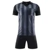 Ensembles de course Uniforme d'arbitre Football Jersey Football Survêtement à manches courtes Hommes Sportswear Chemise Short Juge Costume d'entraînement 220923