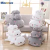 Pluche poppen 1 stc 355065cm kawaii liegt katten pluche speelgoed gevuld schattige kattenpop mooie dieren kussen zachte cartoon kussen kussen kerstcadeau 220923