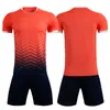 Ensembles de course Hommes Garçons Football Maillots Survêtement À Manches Courtes Uniforme Enfant Adulte Enfants Personnalisé Maillot De Football Jersey Sport Kit 220923