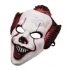 Film Korkunç Sert Plastik Maske Wig Parti Kostümü Palyaço DC Maskesi Kara Şövalye Cosplay Korku Joker Maskesi Prop Cadılar Bayramı FY7941 P0924