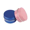 Empty Mini 5g Aluminium Jars Metal Pink Gold Black Silver Sample Lip Balm Cream Mask Tin Case Makeup Container 5352pcs DAP488