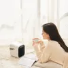 Bärbar rymdvärmare Personlig liten värmare Säker tyst kontor Värme Desktop Elektriska värmare för vinter varmt utrustning