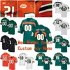 Miami Hurricanes Football Jersey 9 Gerald Willis III 26 Sean Taylor 20 Reed 87 Reginald Wayne 97 SJ Nathan Garvin NCAA College Men Women