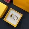 Designer Hoop Stud -oorbellen voor vrouwen Pearl Earring Luxury Designers Love Earrings Letters Studs Charm Jewelry with Box