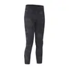 Leggings pour femmes L2048 été femmes taille haute pantalons élastiques pantalons de yoga imprimé Leggings extensibles course Sport Fitness Leggings courts entraînement capris