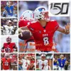 SJ NCAA College Jerseys SMU Mustangs 3 James Proche 30 Tyler Lavine 31 Merek Pierce 5 Xavier SJ NES 25 TJ McDaniel Custom Football zszyty