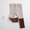 Baby Girl Stretch Legings Pants Spring Autumn Girls Toddler Children Sharcing Cotton Trousers Boys Pants Kid kl￤der 20220924 E3