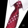 Bow Ties 7cm Mens Business Tie Resmi Çizgili Jakard Düğün Kravat Dar Klasik Corbata Neckwear Gravata