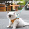 Collari per cani Imbracatura pettorale riflettente per addestramento di gatti Piccoli prodotti regolabili per cuccioli