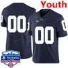 Anpassad Penn State Nittany Lions College Football Jersey 5 Jahan Dotson 7 Jaquan Brisker 8 SJ Hn Dunmore 87 Pat Freieruth Youth Kids Stitch