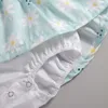 Strampler Baby Mädchen Kleidung Für 02Y Sommer Baumwolle Neugeborenen Baby Mädchen Spitze Blumen Ärmellose Strampler Mode Baby Kleidung Stirnband J220922