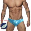 Men's Swimwear European And American Sexy Faux Leather Sequin Tight Swim Shorts Nightclub Show Underwear Summer Low Waist Beach J220913