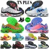 TNS TN Plus för män Kvinnor Runningskor sänds kudde University Blue Oreo Triple Black White Sunset Gradient Hyper Jade Outdoor Sports Trainers Designer Sneakers