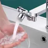 Universal 1080° Swivel Robotic Arm Faucet Foldable Kitchen Sink Rotatable Multifunctional Extension Faucet DHL