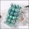 Party Decoration 36Pcs/Lot 4Cm Christmas Tree Decor Ball Xmas Hanging Ornament Decorations Home Ornaments Drop Delivery 2021 Garden F Dhixr