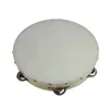 Tambour 6 pouces tambourine cloche main tenue tambourine bouleau métal jingles kids école musicale jouet ktv fête percussion jouet wly9359969353