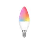 Smart LED Candle Bulb RGB Dimmable WIFI E14 LAMP Remote App Control z Alexa Google Home