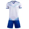 Set da corsa da uomo manica corta maglia da calcio gialla set viola uniforme da calcio per adulti ragazzo blu maglietta per bambini nome personalizzato numero fai da te W220923