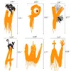 Halloween theme balloon set horror thriller party decoration pull flag birthday cake insert Christmas Valentine's Day and New Year gifts ZM924