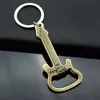 Innovative Retro Guitar Abridor Metal Keychain Creative Music Bar Keychain Gastropub Presentes Pr￡ticos Pingente Party Gift JNB15683