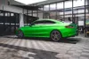 Premium Pearl Matte Metallic Kermit Green Vinyl Wrap Film Car Wrapping Foil con decalcomania autoadesiva a rilascio del canale d'aria