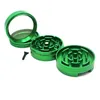 63mm Smoking Accessories Multifunctional cigarette grinders hold cigarette paper shredder Metal smoke grinder 4 layers