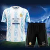 Hardloopsets T-shirtpak Voetbalshirt Argentinië Heren Shorts Set Trainingspakken Camisetas Casual Darc Sport Grote maten Oversized Mode Bedrukking 220923