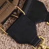 Kvällsväskor Crossbody-väska Dam Orgelväska Kedja Handväska Clip Handväskor Canvas Brev Axelrem Handväska i äkta läder Internt fack