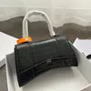 Moda Ladies Tote Bag Small 23 cm Crocodilo Padr￣o de couro bolsa compras Carteira Famosa Designer Famosa Bolsas de ombro de noite Organizador de cosm￩ticos