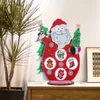 Рождественские рождественские украшения украшения акриловый DIY Merry Xmas Santa Tree Snowman Art Crafts для домашнего офиса настольный орнамент GCB15695