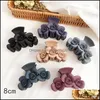 Hair Clips Barrettes Frosted Texture Keel Clamp Hair Clips Large Headdress Grip Ladies Simplicity Curling Hairpin Ornaments 1 7Bf Y2 Dhdhw