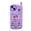 3D Case Kawaii милый японский мультипликационный аниме -аниме Monster Monster Chase Case для iPhone 14 11 12 13 Pro XS Max XR x Shockpereplow Soft Cover Soft Cover