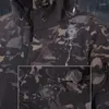 Jaktjackor Taktiskt för män Militär Softshell Fleece Hooded Jacket Passar Vintervattentät2442244