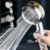 Badezimmer-Duschköpfe ZhangJi Filterkopf mit Propeller, 360 Grad drehbar, wassersparend, SPA-Anion-Stein-Sprayer-Zubehör 220922