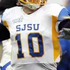 Nik1 rare San Jose State Spartans SJSU Football Jersey NCAA College Josh Love DeJon Packer Nick Nash Walker Gaither Hamilton Osuna Starkel Robinson