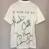 T-shirt da uomo White Ih Nom Uh Nit Pearl Man T-shirt 2022 Uomo Donna Maschera di alta qualità Graphic Ih Nom Uh Nit Tee Sign Tops Paris Short Sleeve 220924H