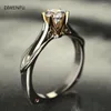 Cluster Rings Real Siler S925 Diamond For Women Nos Luxury Wedding Jewlery Gemstone Sterling Silver Mens 2022 Fashion Romantic