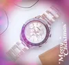 Watch Sports Watch Montre de Luxe Wristwatches Montre Japan Quartz Movement Chronograph Full Functional Wristwatch orologi da uomo di lusso