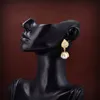 Dames designer oorbellen oorbuien modemerken luxurys ear stud klassieke golden pearl sterren onregelmatige oorbel voor mooie feestjurk
