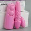 nxy sex eggs tweekoppige vibrerende ei met tintelingen dubbele-control toys roze volwassen seksspeeltje voor vrouwen masturbatie apparat 1110