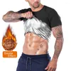 Moldeadores de cuerpo para hombres, camisa que atrapa el calor para hombres, chaleco que mejora el sudor, moldeador, trajes de efecto Sauna más delgados, ropa moldeadora, traje de compresión