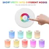 Night Lights Rechargeable Smart LED Touch Control Light Induction Dimmer Intelligent Bedside Portable Lamp Dimmable RGB Color Change