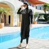 Hijab Arrivo Elegante Costume da bagno musulmano 3 pezzi Abito lungo Costume da bagno Muslimah Costume da bagno islamico 2209239261578