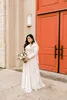 Plus Boho Size Wedding Dresses Bridal Gown Beach Country Long Sleeves Scoop Neck Lace Full Length A Line Custom Made Vestido De Novia