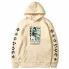 Hoodies de impacto Venti poeta de Wind Hip Hop Kawaii Roupas Oversized Sweatshirt Mulheres Pullover Macho Unissex coreano