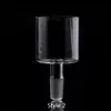 Flat Top Accessori per fumatori Quartz Banger 3mm Wall Quartz Adapter Attachment Chiodi per vetro Bong per acqua Dab Rigs Tubi Vaporizzatore