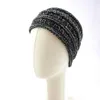 Girl Woman Headband Knit Ponytail Crochet Hair Accessory Yoga Sport Ins Elastic Hairband Super Stretch BHB15720